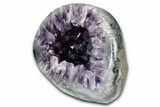 Brilliant Deep-Purple Amethyst Geode - Uruguay #345955-2